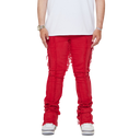Valabasas "V-ESNTL" Super Stacked Denim - Red