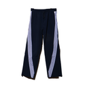 Rebel Minds Striped Nylon Track Pants - Navy