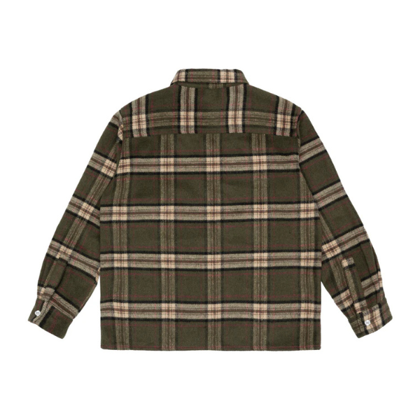 Sinclair Tackle Twill Flannel Shirt - Olive