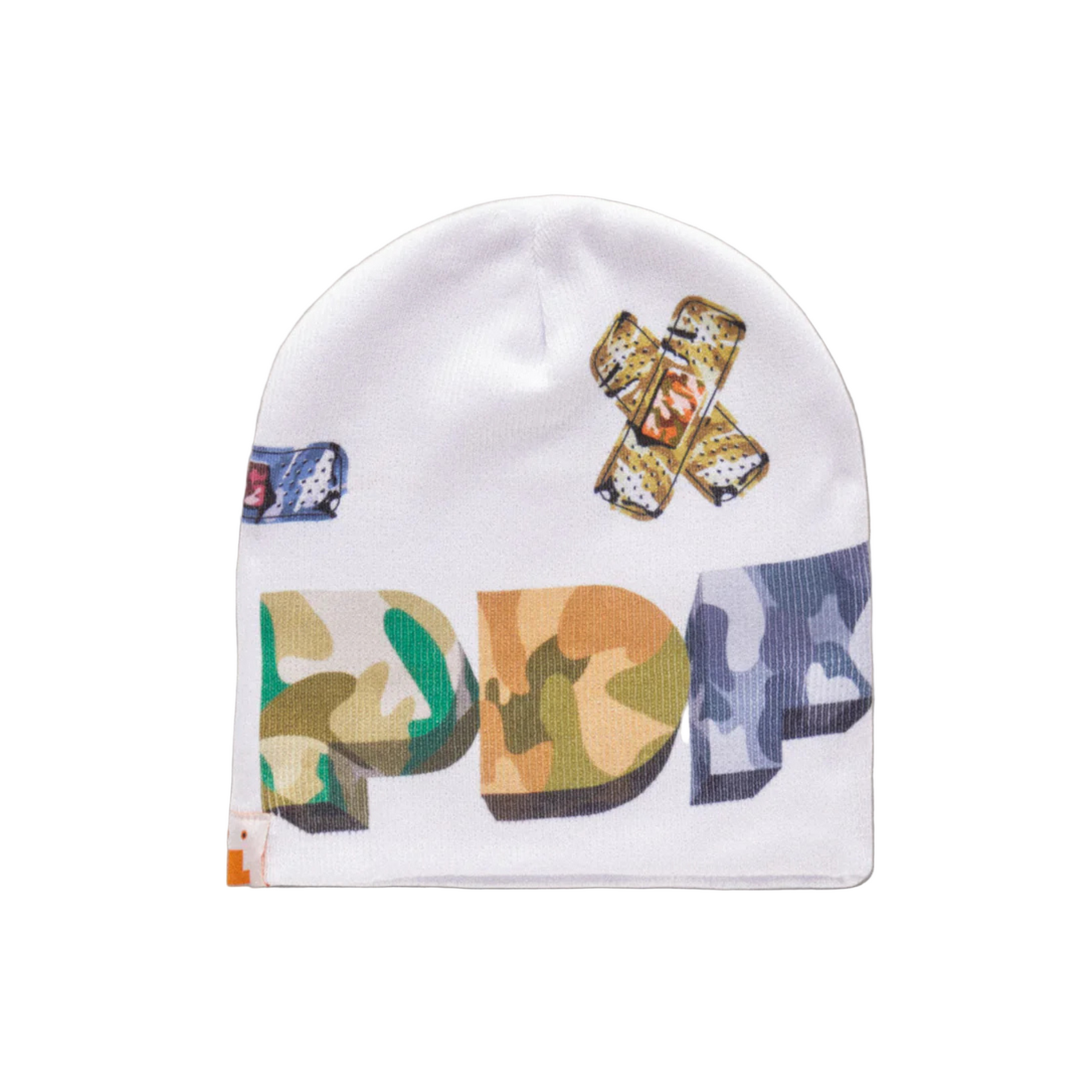 PDF Channel Band Beanie - White
