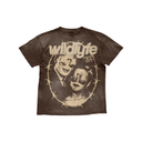 Wild Lyfe "FACE OFF" T-Shirt - "brown"
