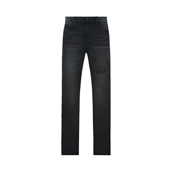 RtA Bryant Crystal Denim - Black
