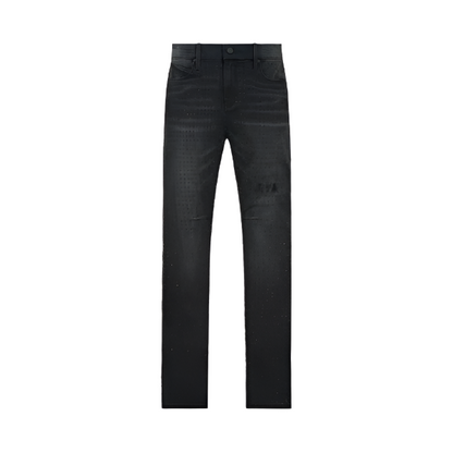 RtA Bryant Crystal Denim - Black
