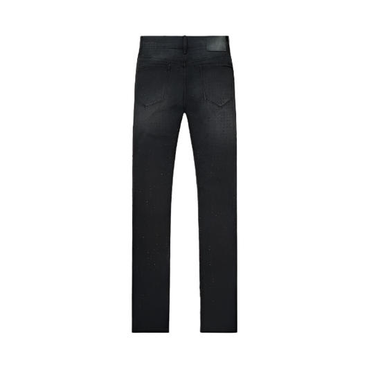 RtA Bryant Crystal Denim - Black