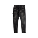Embellish "David" Skinny - "Washed Black"