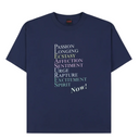 Pleasures "Thesaurus" Shirt - "Navy"