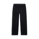 Homme Femme Ornament Denim Jeans - Black