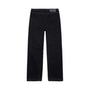 Homme Femme Ornament Denim Jeans - Black