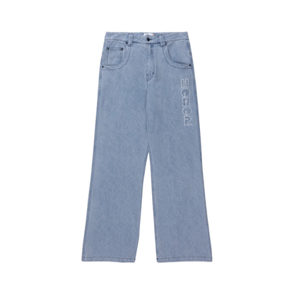 Honor The Gift Indigo Wide Leg - Light Indigo