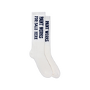 Honor The Gift "For Sale" Ribbed Sock - Bone