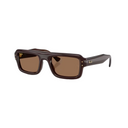 Ray-Ban Flacko Puffer - 'Transparent Brown'