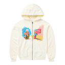 One Of These Days "Mornings First Remark" Zip-Up Hoodie - Bone