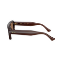 Ray-Ban Flacko Puffer - 'Transparent Brown'