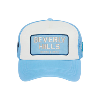 Homme Femme Beverly Hills Trucker - Baby Blue