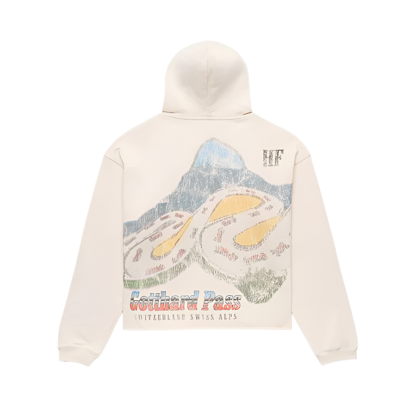 Homme Femme Swiss Racing Zip-Up - Cream