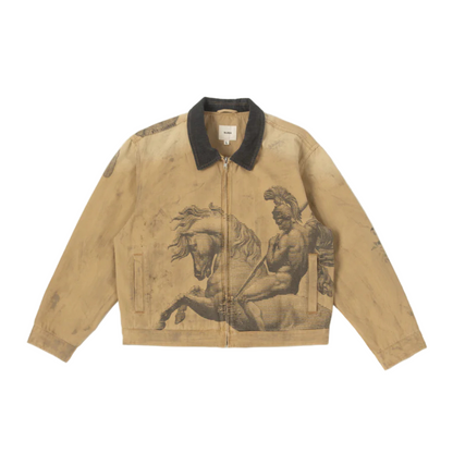 BLDG 4 Full Stack Zip-Up Jacket - Khaki