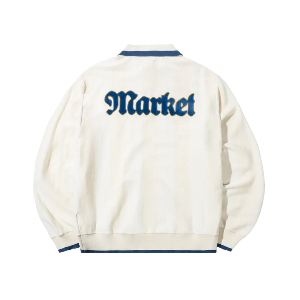 Market Pure Gold Collared Sweater - Buttercream