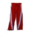 Rebel Minds Striped Nylon Track Pants - Red