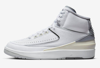 Air Jordan Retro 2 - WHITE/CEMENT GREY-SAIL-BLACK