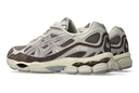 Asics pair rear angle with white background