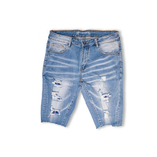 ($) Crysp Denim Flynn Short - Blue