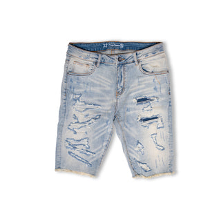 ($) Crysp Denim Frankie Short - Blue