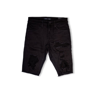 ($) Embellish Spencer Shorts - Black