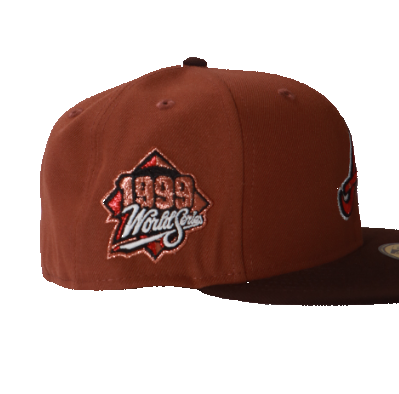 New Era 59Fifty Atlanta Braves '99 World Series Fitted - Brown/Copper/Red