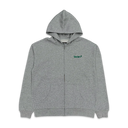 Sinclair Zip-Up Essential Hoodie - Heather Grey