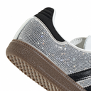 Heel and sole close-up on white