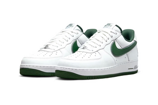 Men's Nike Air Force 1 Low - White/Deep Forest