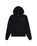 Pleasures "Spiders" Fitted Zip Hoodie - "Black"