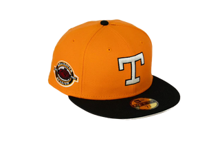 (Final Push) New Era 59Fifty Texas Rangers Arlington Stadium "Kids Classics Pt. 1" Fitted Hat - Orange/Black