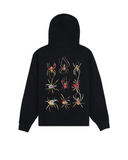Pleasures "Spiders" Fitted Zip Hoodie - "Black"