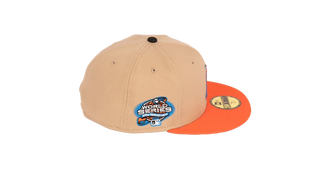 (Final Push) New Era 59Fifty Florida Marlins 2003 world Series "Stone Age Pack" Fitted Hat - Tan