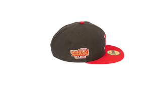 New Era 59Fifty Boston Red Sox 2004 World Series "GOAT Pack" Fitted Hat - Grey/Red
