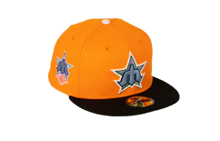 New Era 59Fifty Seattle Mariners 1979 All Star Game "Kid's Classics Pt. 1" Fitted Hat - Orange/Black