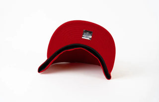 New Era 59Fifty Buffalo Bisons "30 Seasons" Fitted Hat - Scarlet/Gold