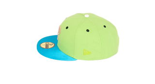 New Era 59Fifty Philadelphia Phillies 2008 World Series "Stone Age Pack" Fitted Hat - Lime Green