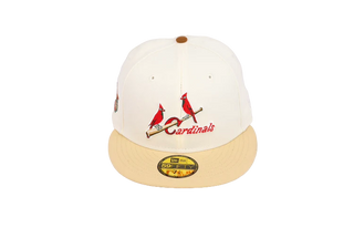 New Era 59Fifty St. Louis Cardinals 1942 Side Patch "Eggnog Pack" Fitted Hat