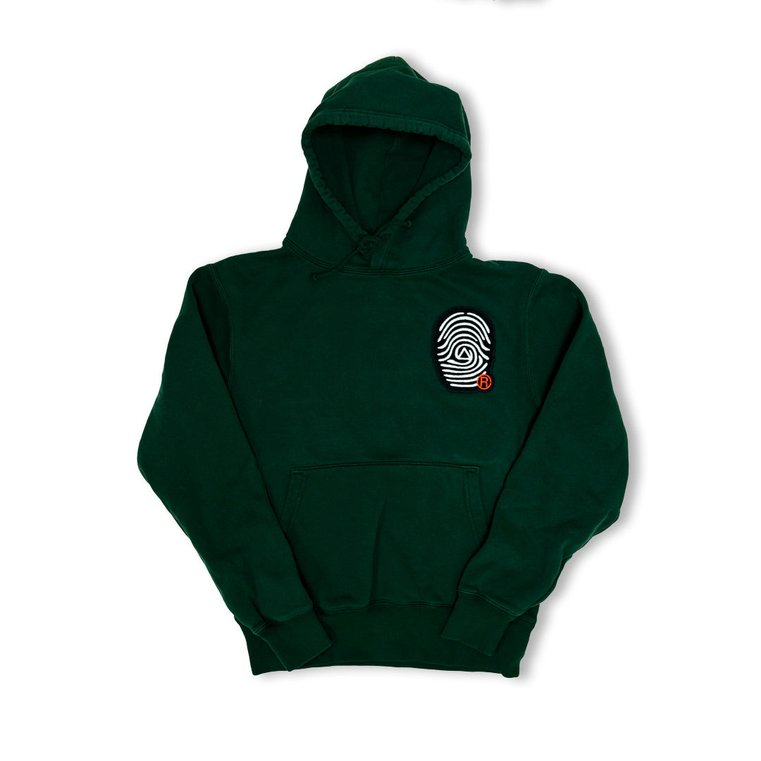 Individualist Chenille Patch Hoodie - Forest