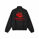 Jacket back with white background