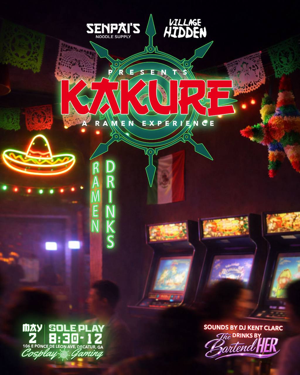KAKURE A Ramen Experience May 2 final flyer
