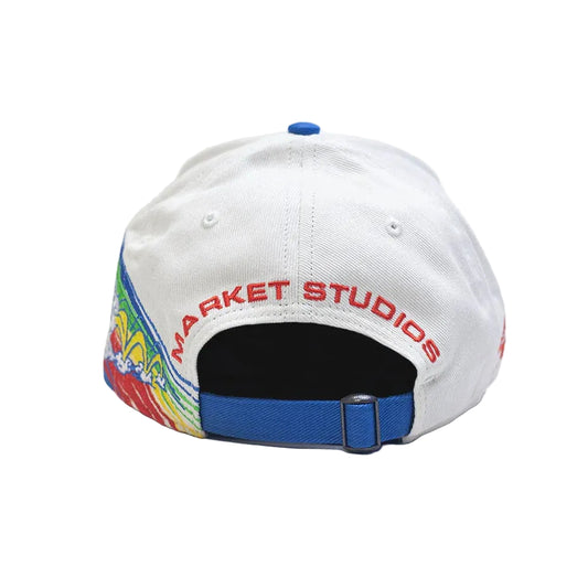 Market Rainbow 47 MVP Snapback - White/Rainbow