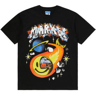 MARKET SMILEY CONFLICTED TSHIRT | BLACK