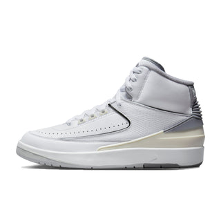 Air Jordan Retro 2 - WHITE/CEMENT GREY-SAIL-BLACK