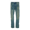 Purple Vintage Dirty Denim - Mid Indigo