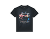 Purple Fight Night Tee - Black