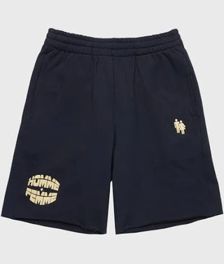 ($) Homme Femme Logo Sweat Shorts - Black