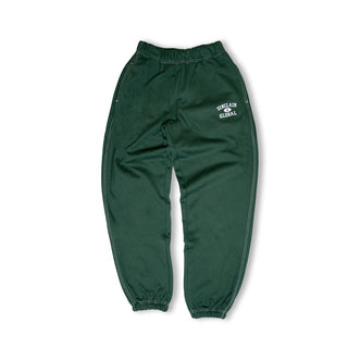Sinclair Contrast Stitch Athletic Sweatpants - Forrest Green